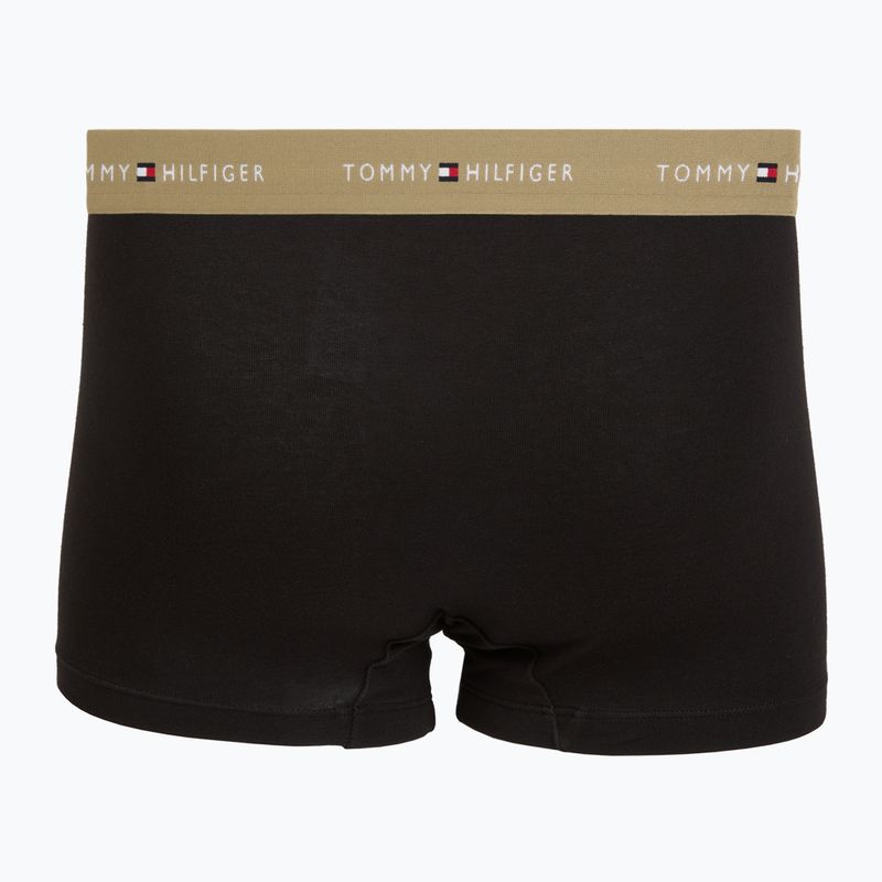 Boxer da uomo Tommy Hilfiger Trunk WB 3 pairs army green/wdg blue/ptch blue 5