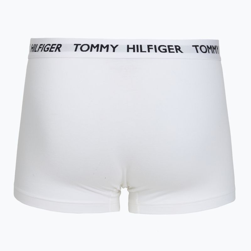 Boxer da uomo Tommy Hilfiger Trunk medium red/white/navy blue 5