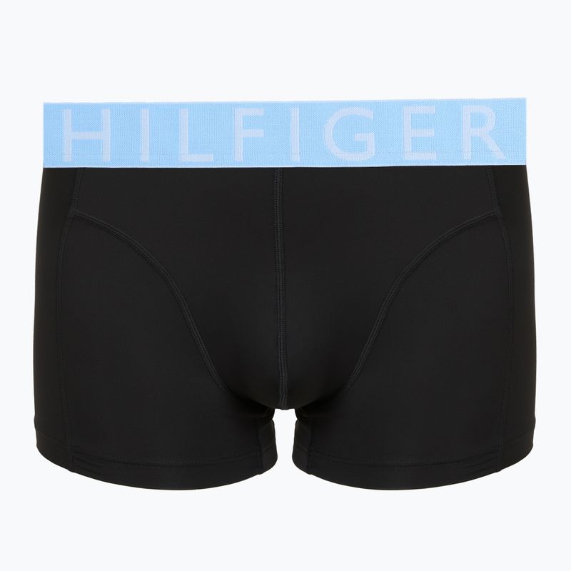 Boxer da uomo Tommy Hilfiger Trunk WB Cooling Technology 3 steam tra rd/brz blue/jde wnk 2