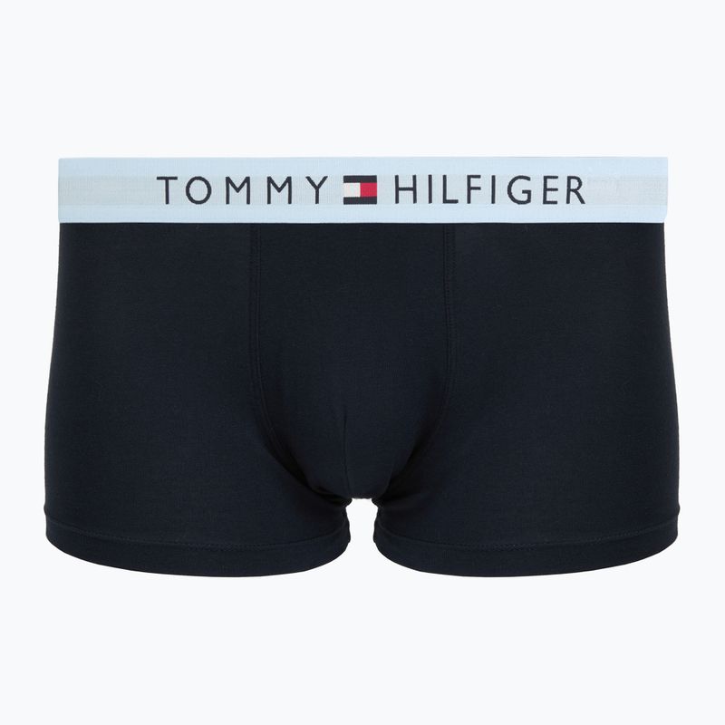 Boxer da uomo Tommy Hilfiger Trunk WB 3 pairs dark ash/brzy blue/rouge 2