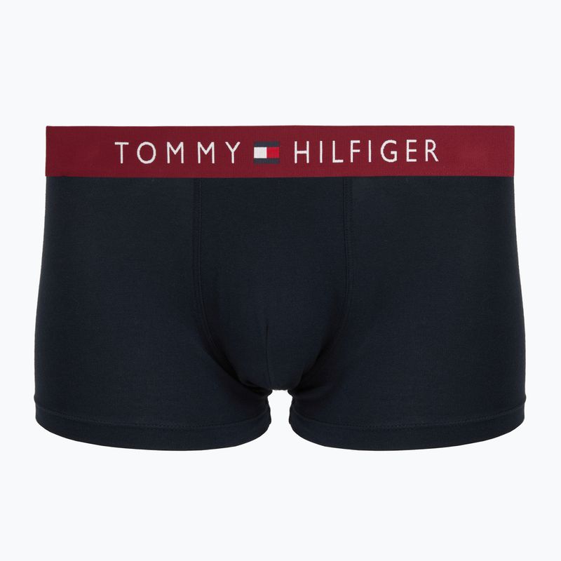 Boxer da uomo Tommy Hilfiger Trunk WB 3 pairs dark ash/brzy blue/rouge 4