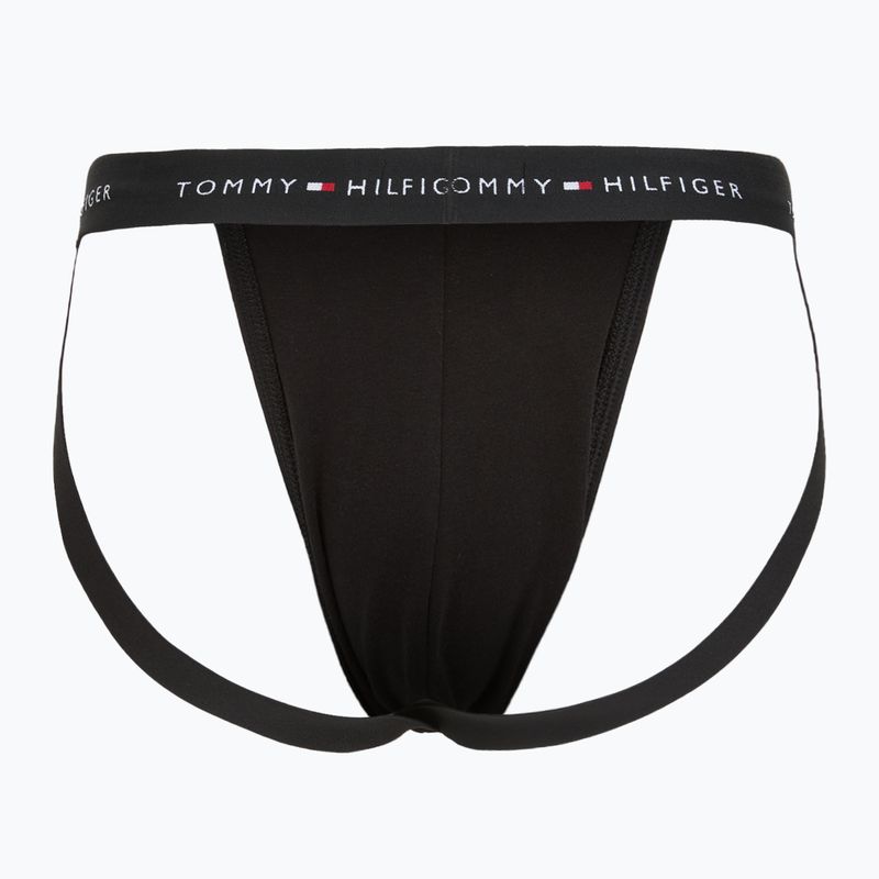 Slip da uomo Tommy Hilfiger Cotton Jockst 3 pack black/black/black 3