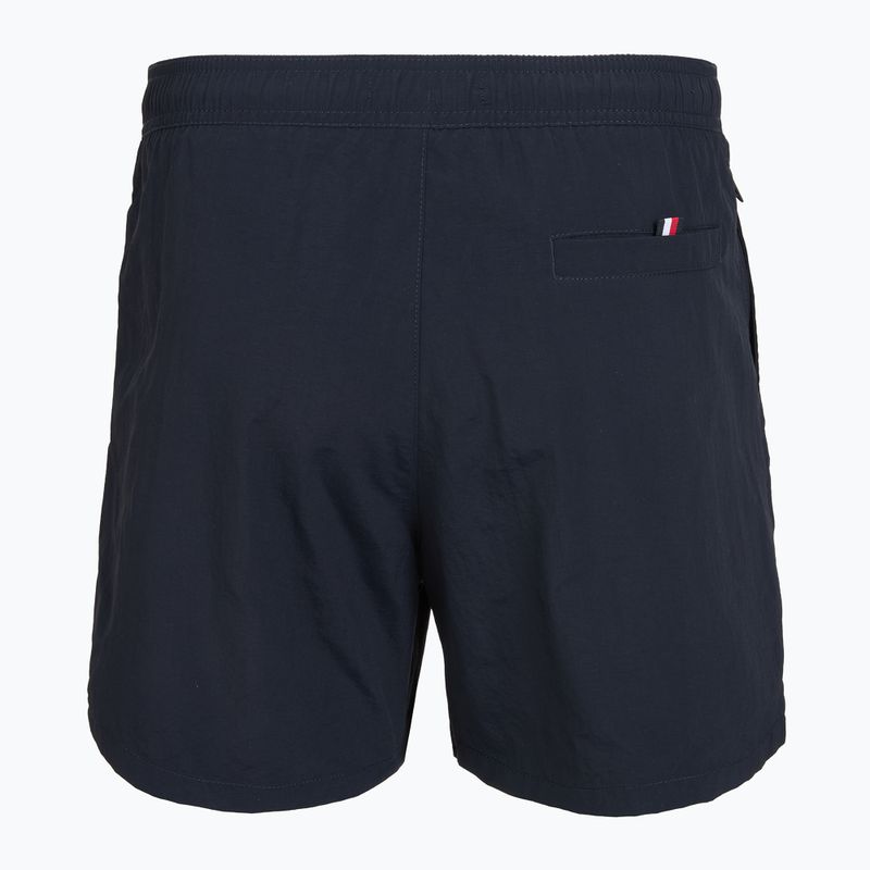 Costume da bagno uomo Tommy Hilfiger Medium Drawstring Zip Pocket desert sky 2