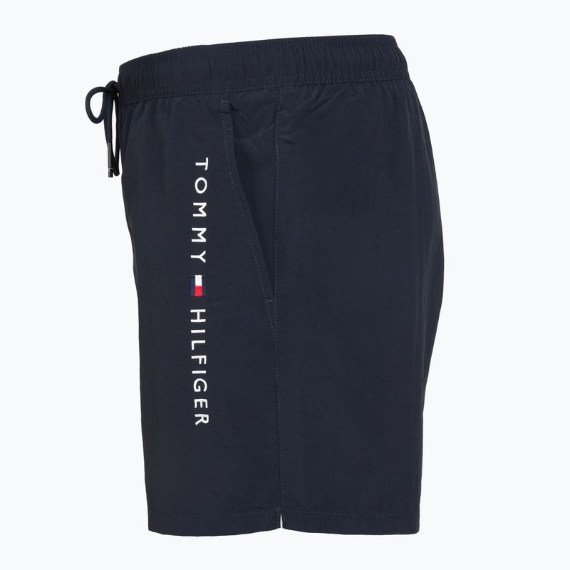 Costume da bagno uomo Tommy Hilfiger Medium Drawstring Zip Pocket desert sky 3