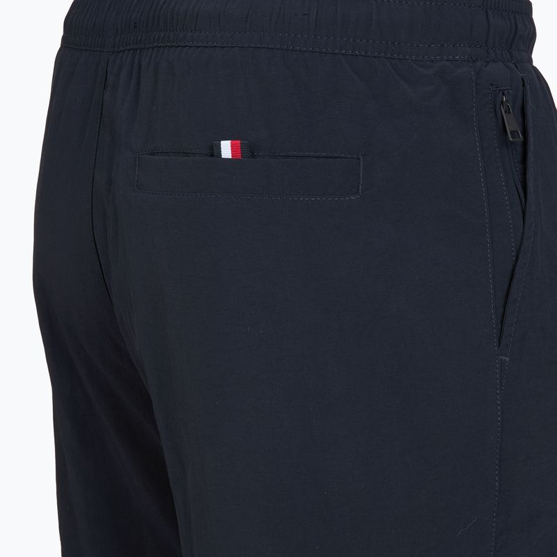Costume da bagno uomo Tommy Hilfiger Medium Drawstring Zip Pocket desert sky 4