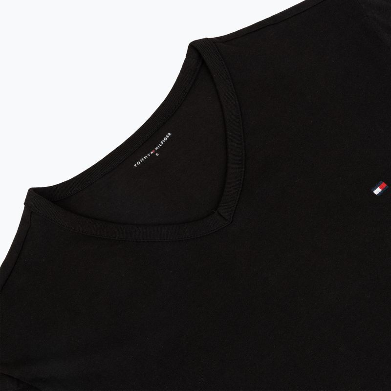 T-shirt da uomo Tommy Hilfiger Cotton V-Neck black/black/black 3