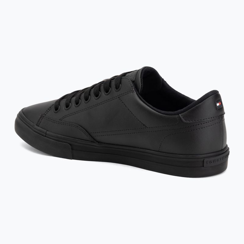 Sneakers uomo Tommy Hilfiger Vulc Core RBW Long Lace Leather black 3