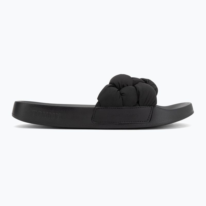 Ciabatte da donna Tommy Jeans Braided black 2