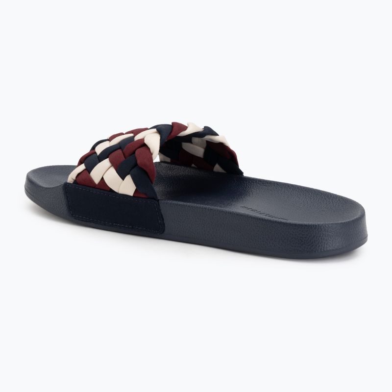 Ciabatte da donna Tommy Hilfiger Braided Pool rwb 3