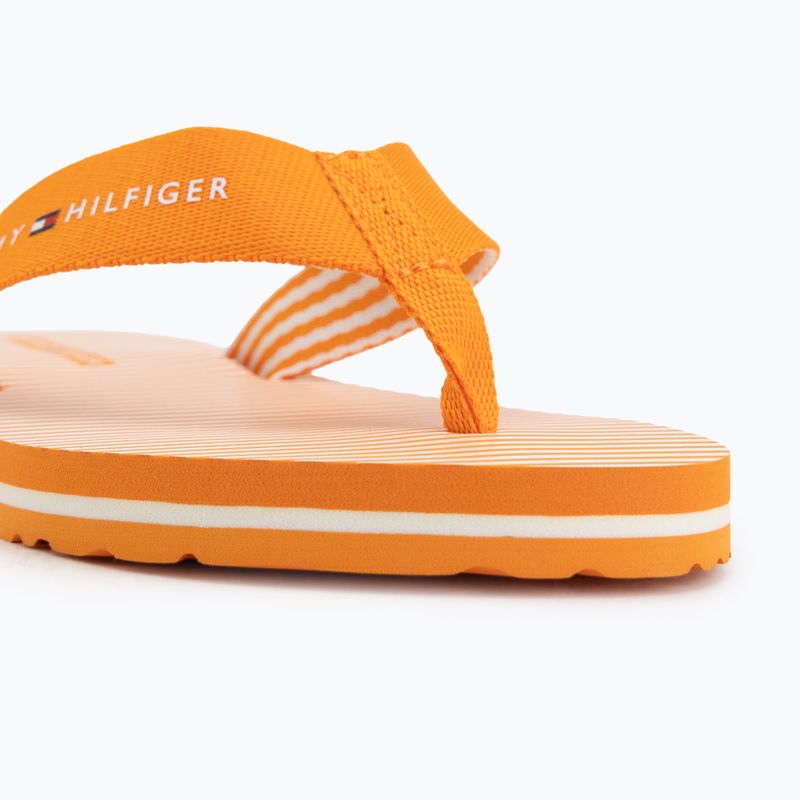 Infradito da donna Tommy Hilfiger Ithaca Stripe Summer orange hype 7