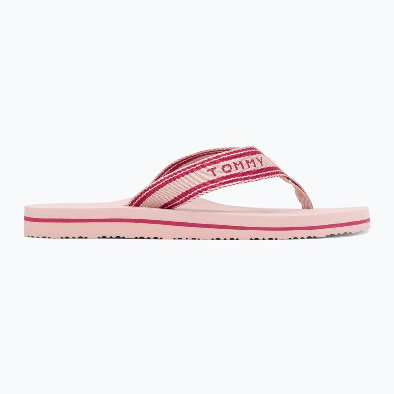 Infradito da donna Tommy Hilfiger Webbing Summer Sandal foggy pink 2