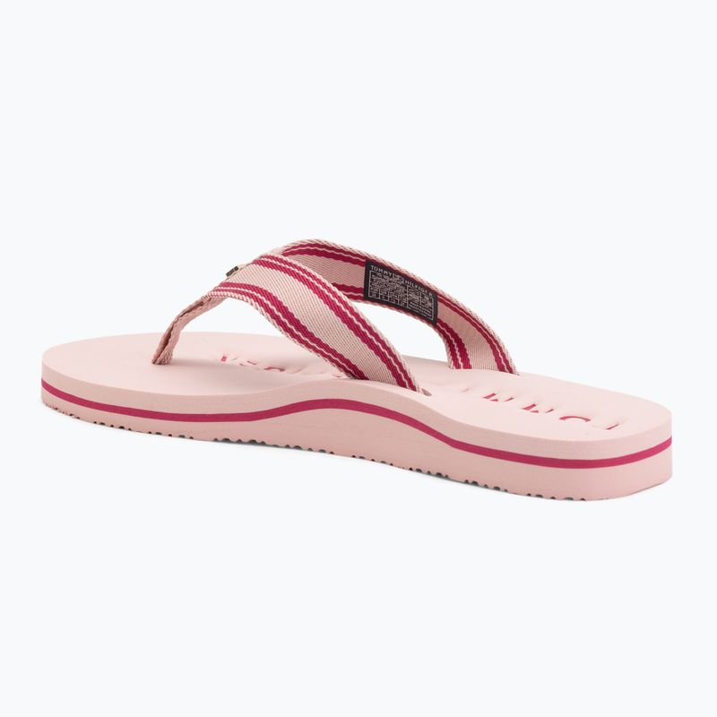 Infradito da donna Tommy Hilfiger Webbing Summer Sandal foggy pink 3