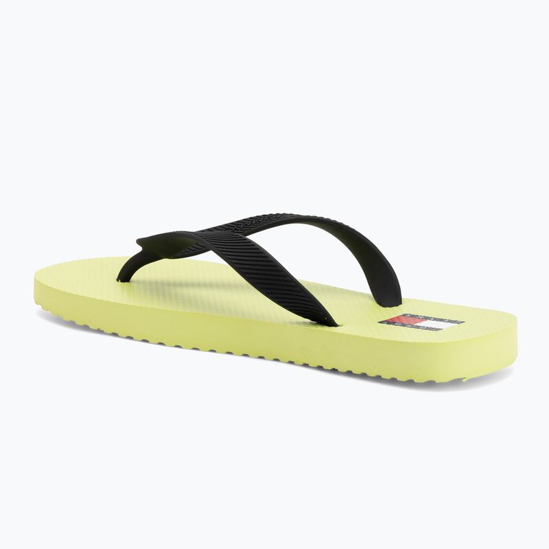 Infradito da donna Tommy Jeans Logo Summer lime essence/black 3