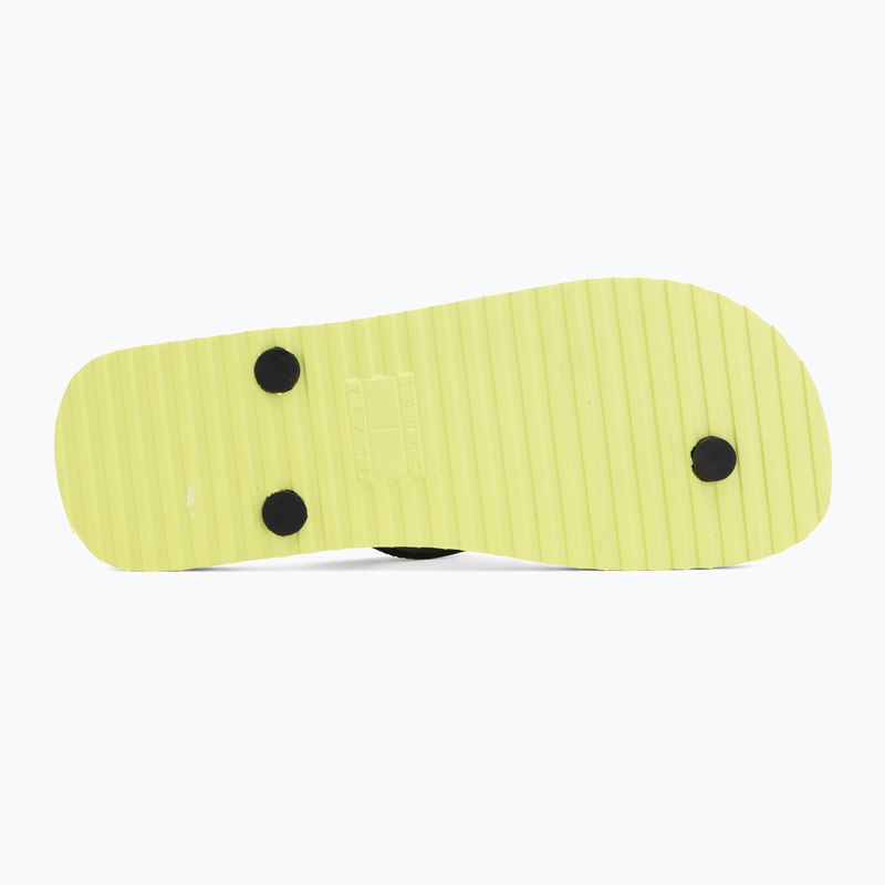 Infradito da donna Tommy Jeans Logo Summer lime essence/black 4