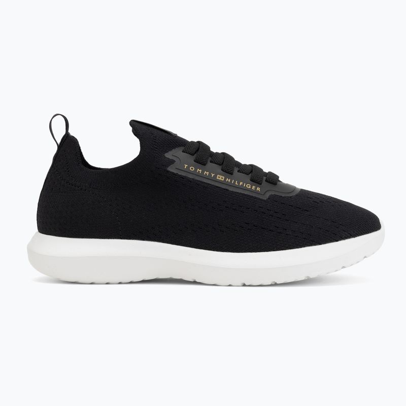 Scarpe da donna Tommy Hilfiger Knit Extralight Runner black 2