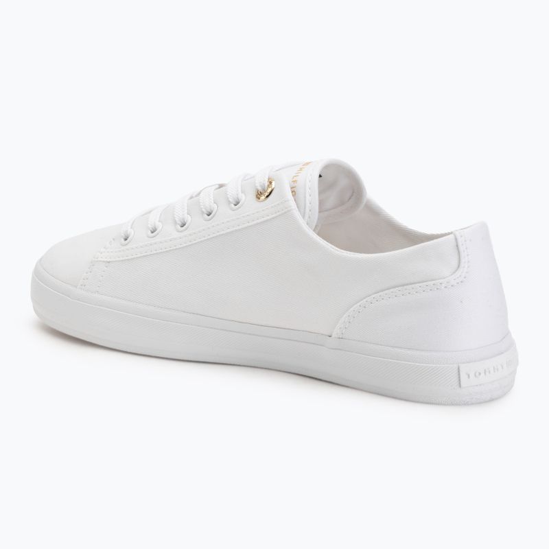 Sneakers da donna Tommy Hilfiger Foxing Sneaker Canvas white 3