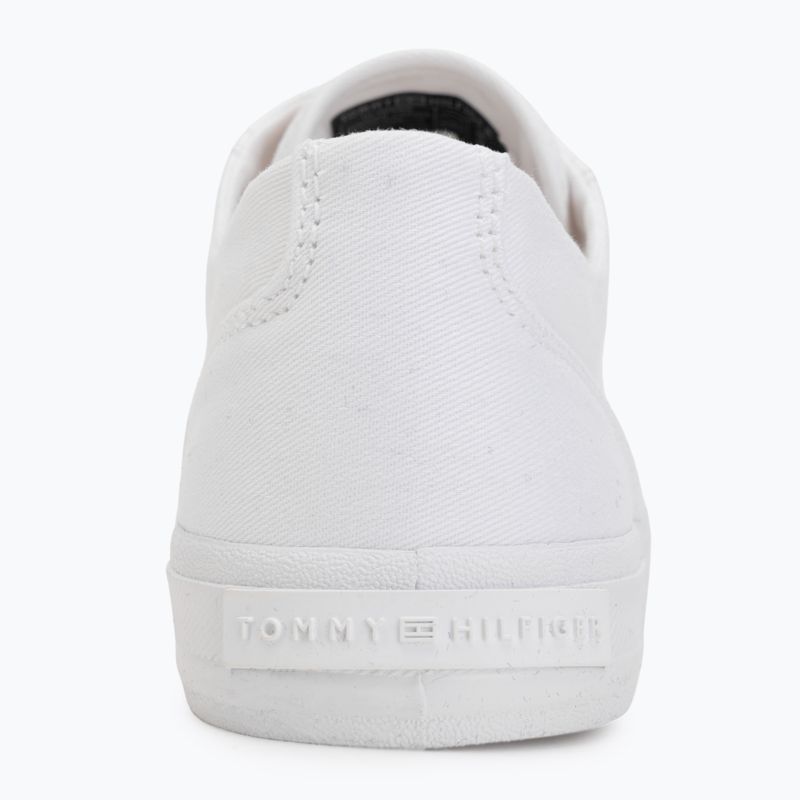 Sneakers da donna Tommy Hilfiger Foxing Sneaker Canvas white 6