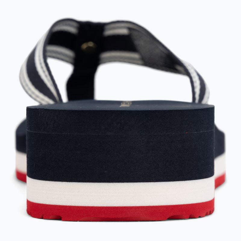 Infradito da donna Tommy Hilfiger Flag Print Summer Sandal rwb 6
