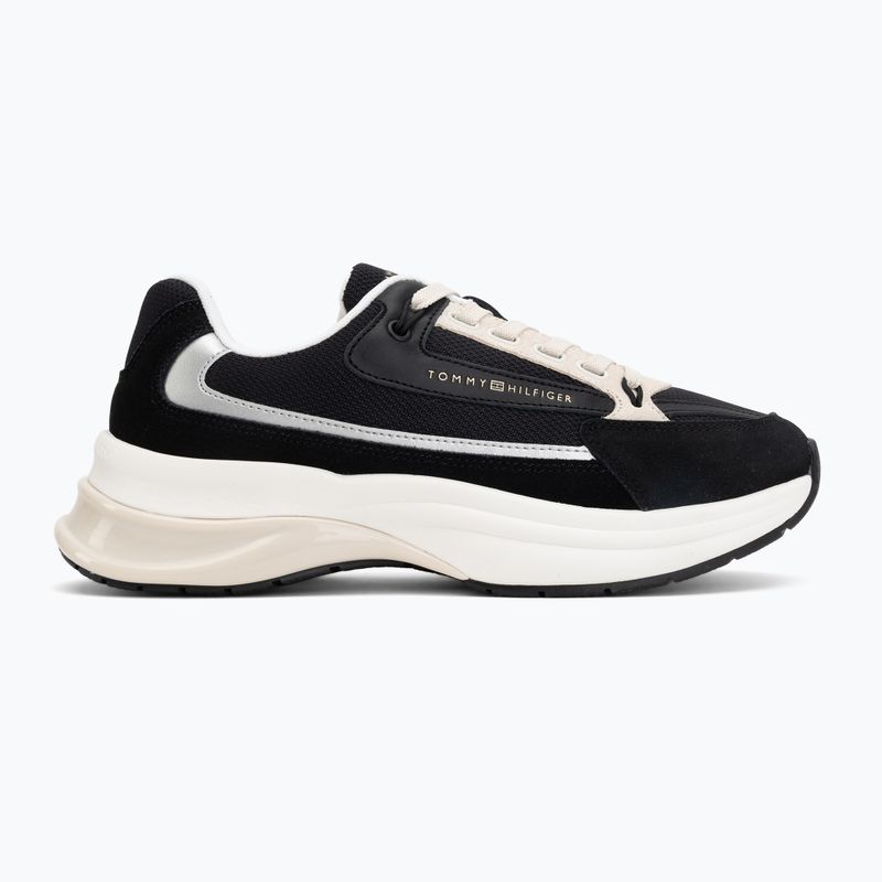 Scarpe da donna Tommy Hilfiger Sporty Chic Runner nere 2