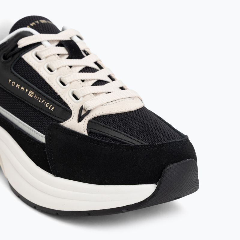 Scarpe da donna Tommy Hilfiger Sporty Chic Runner nere 7