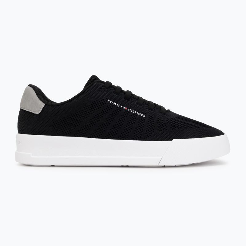 Sneakers uomo Tommy Hilfiger Court Knit black 2