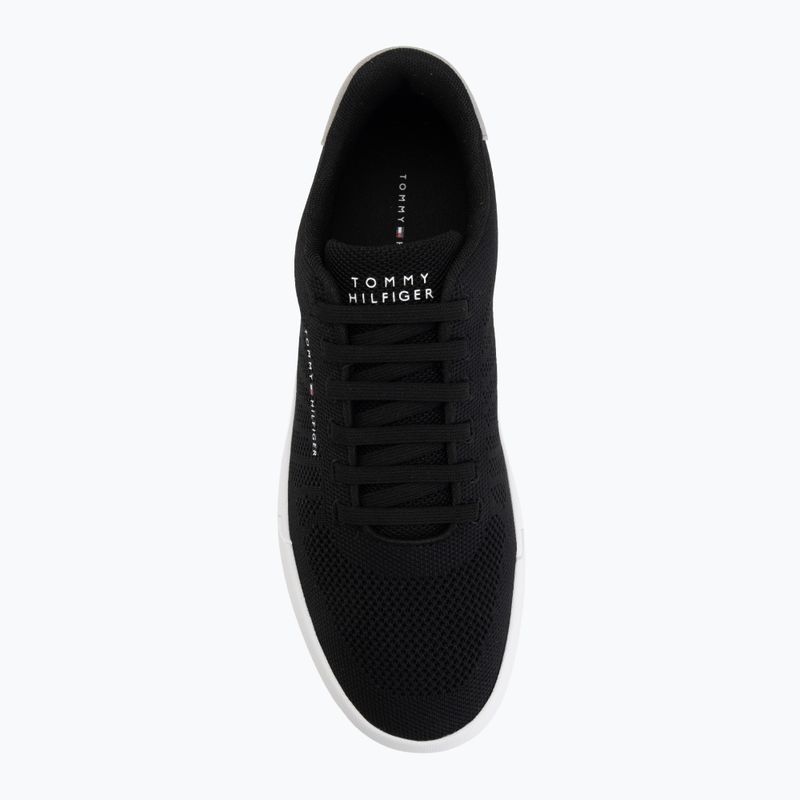 Sneakers uomo Tommy Hilfiger Court Knit black 5