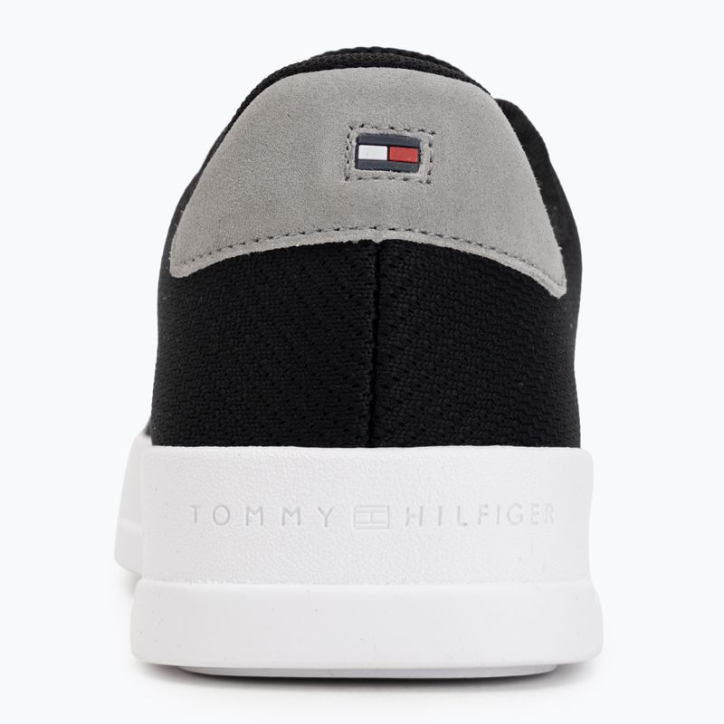 Sneakers uomo Tommy Hilfiger Court Knit black 6