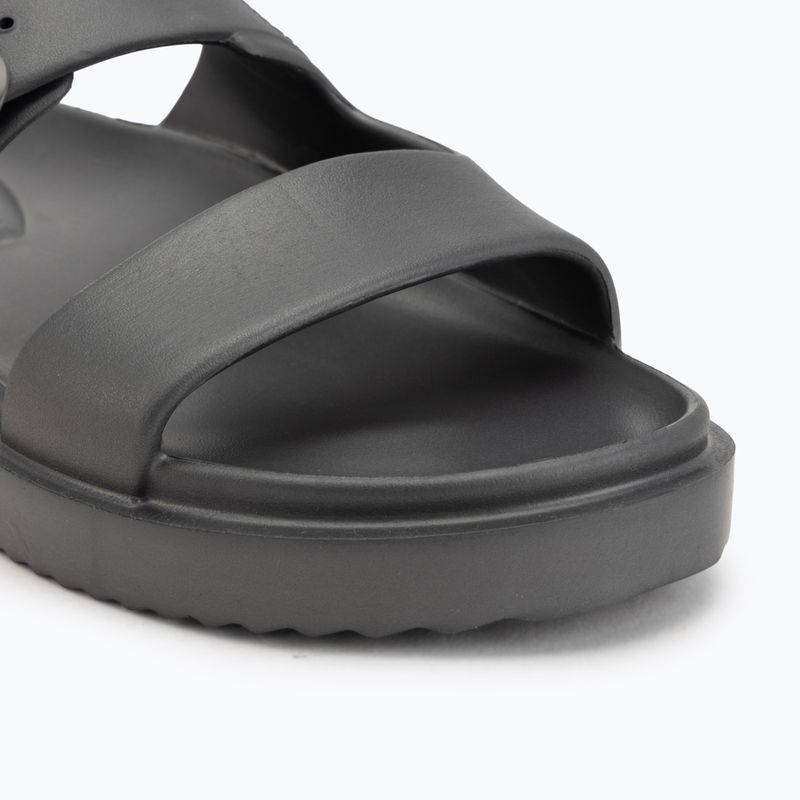 Ciabatte da donna Tommy Hilfiger Double Strap Sandal Pearl dark grey pearlized 7