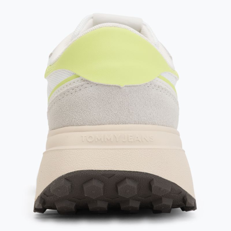 Scarpe da donna Tommy Jeans Sporty Runner lime essence/ivory 6