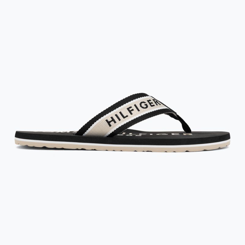 Infradito da uomo Tommy Hilfiger Sporty black 2