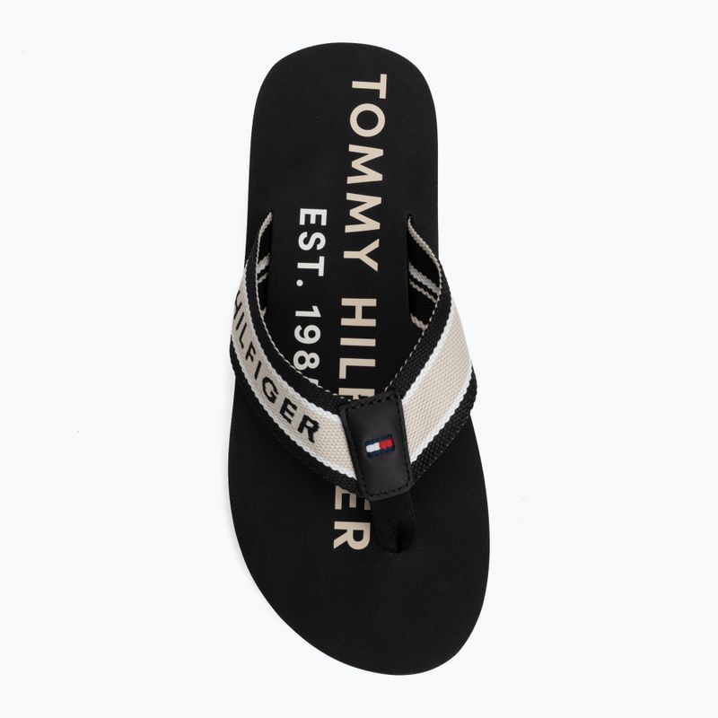 Infradito da uomo Tommy Hilfiger Sporty black 5