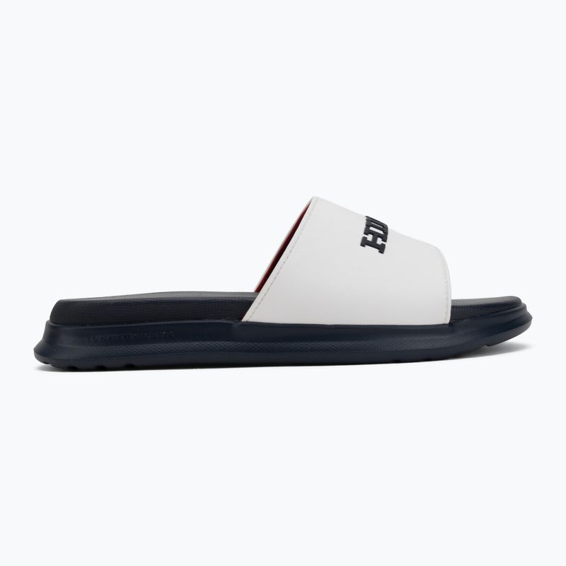 Ciabatte da uomo Tommy Hilfiger Dual Density white 2
