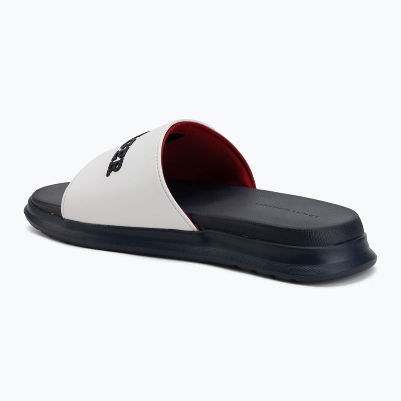 Ciabatte da uomo Tommy Hilfiger Dual Density white 3