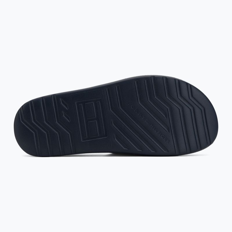 Ciabatte da uomo Tommy Hilfiger Dual Density white 4