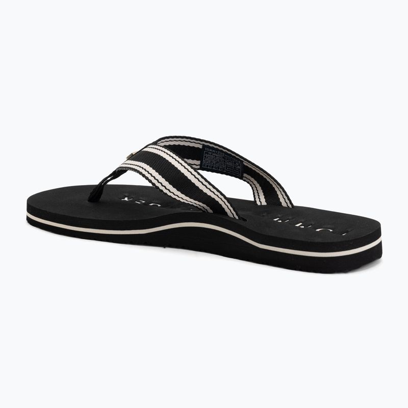 Infradito da donna Tommy Hilfiger Webbing Summer Sandal black 3