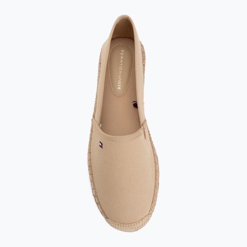 Scarpe da donna Tommy Hilfiger Flag Canvas clayed pebble 5