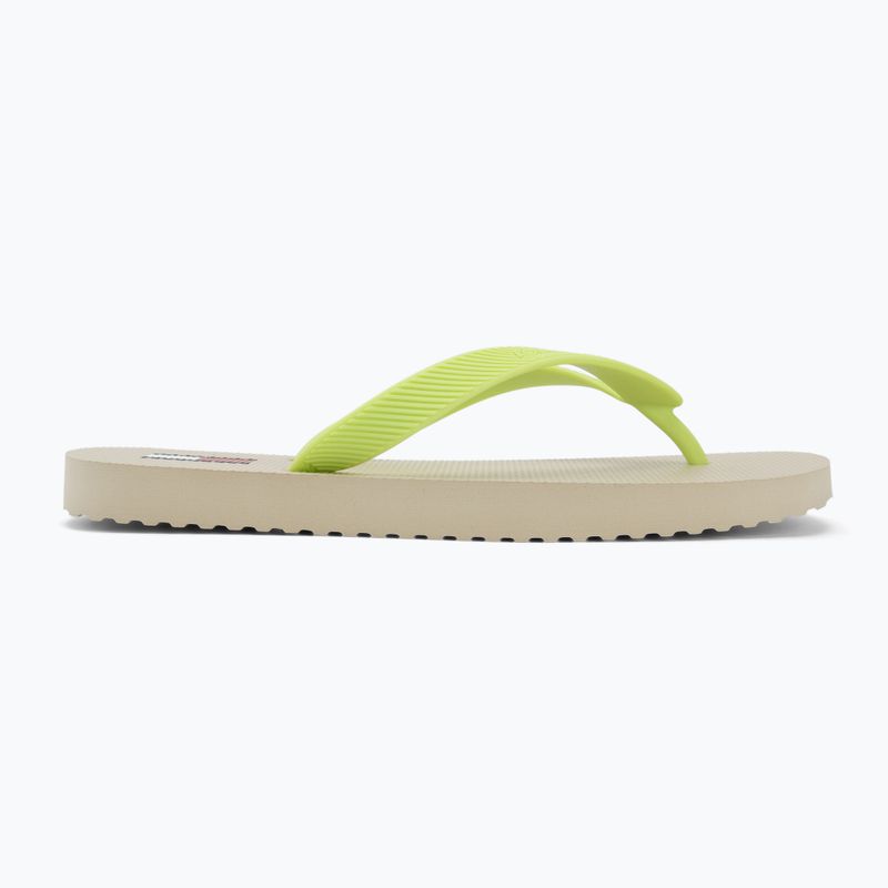 Infradito da donna Tommy Jeans Logo Summer white clay/lime essence 2