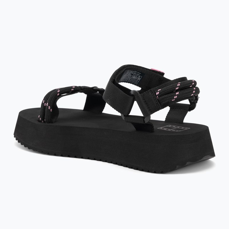 Sandaletti da donna Tommy Jeans Eva Rope neri 3