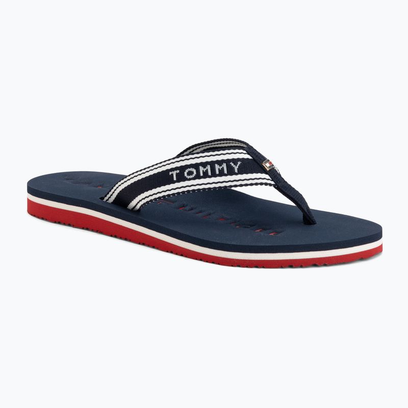 Infradito da donna Tommy Hilfiger Webbing Summer Sandal rwb