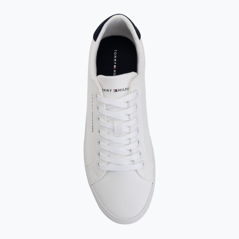 Sneakers uomo Tommy Hilfiger Vulc Core Long Lace white 5