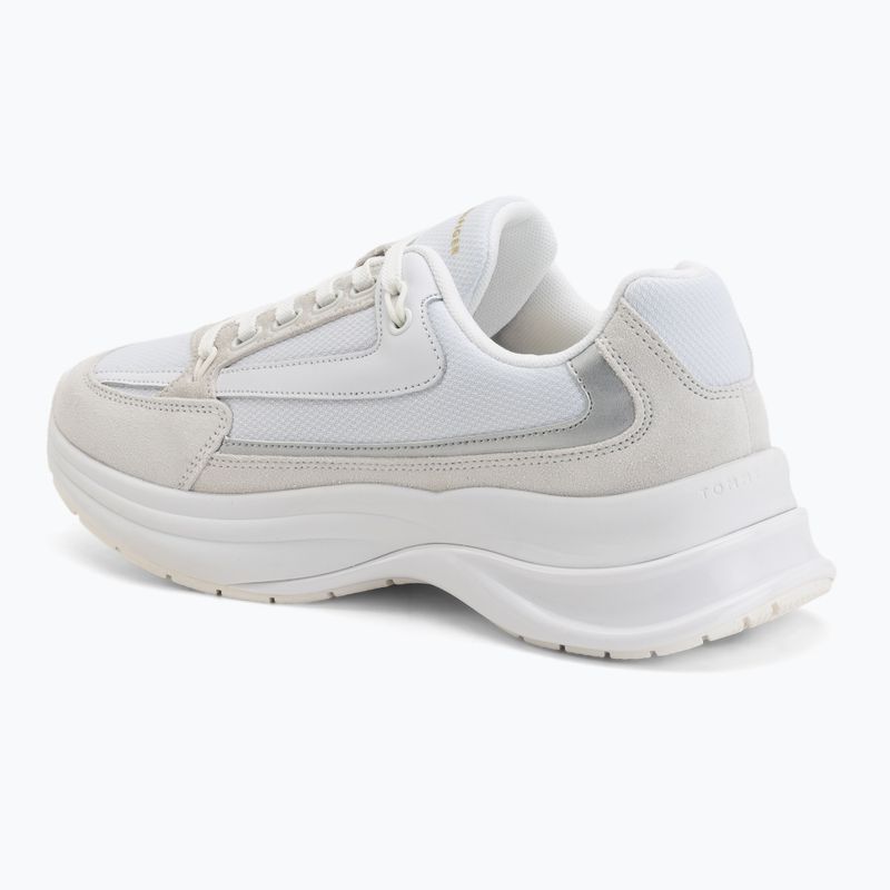 Scarpe da donna Tommy Hilfiger Sporty Chic Runner bianche 3