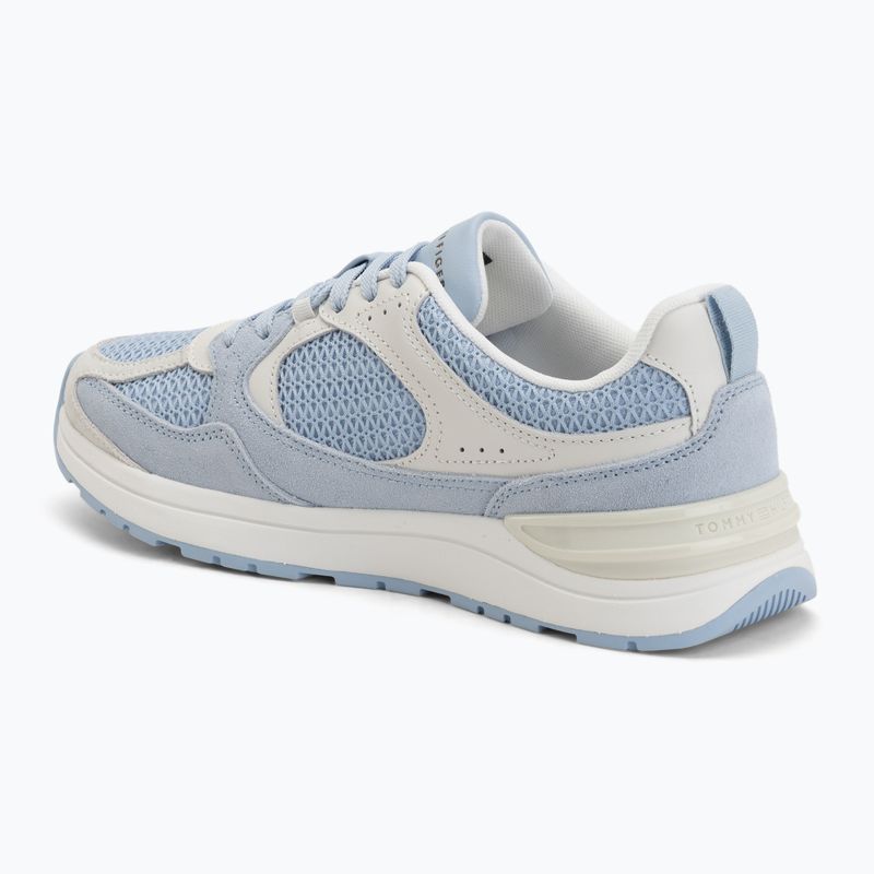 Scarpe da donna Tommy Hilfiger Mix Material Runner brezzy blue/ecru 3