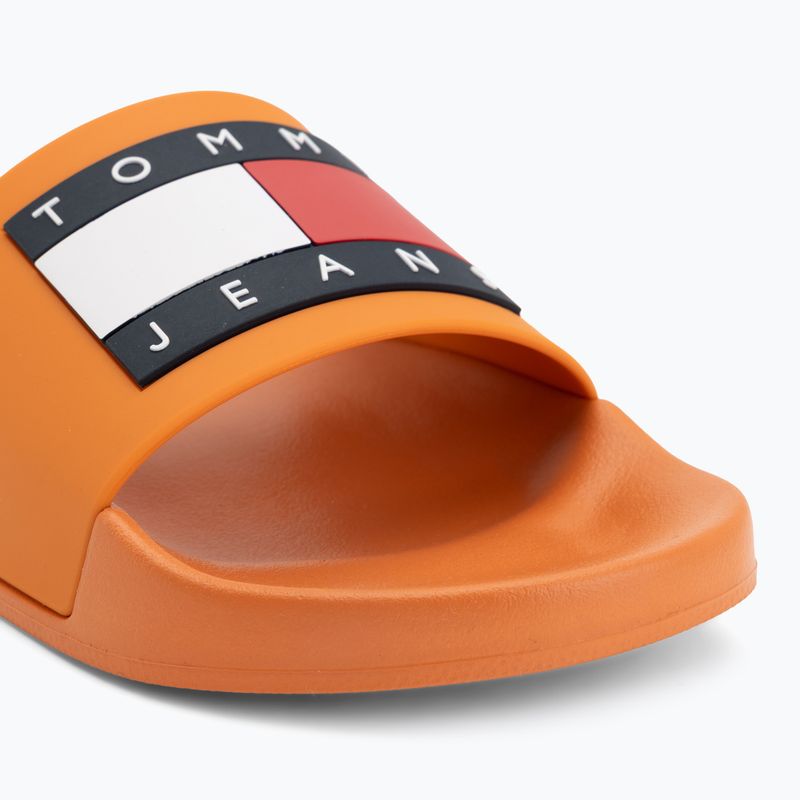 Ciabatte da uomo Tommy Jeans Pool Slide Ess rusty orange 7