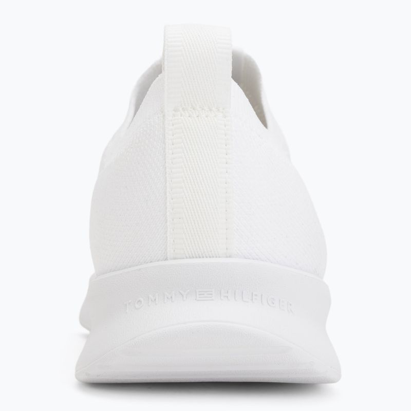 Scarpe da uomo Tommy Hilfiger Lightweight Knitted Runner white 6