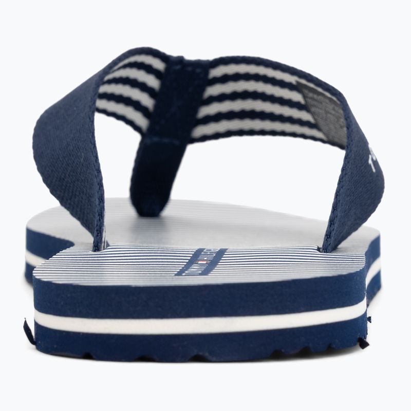 Infradito da donna Tommy Hilfiger Ithaca Stripe Summer preppy navy 6