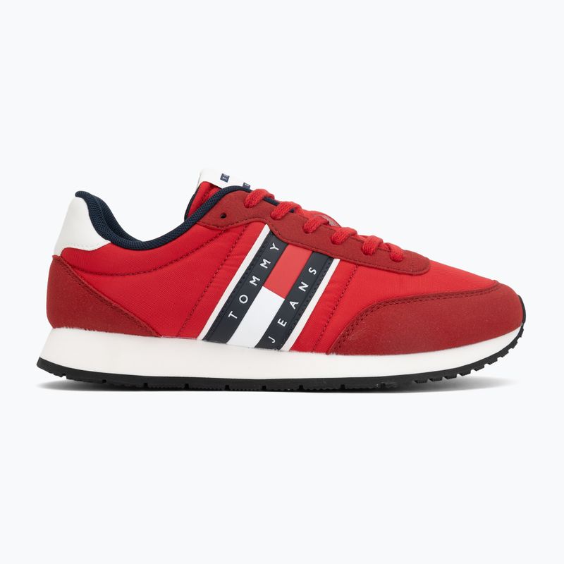 Scarpe da uomo Tommy Jeans Classic Runner sapphire red 2