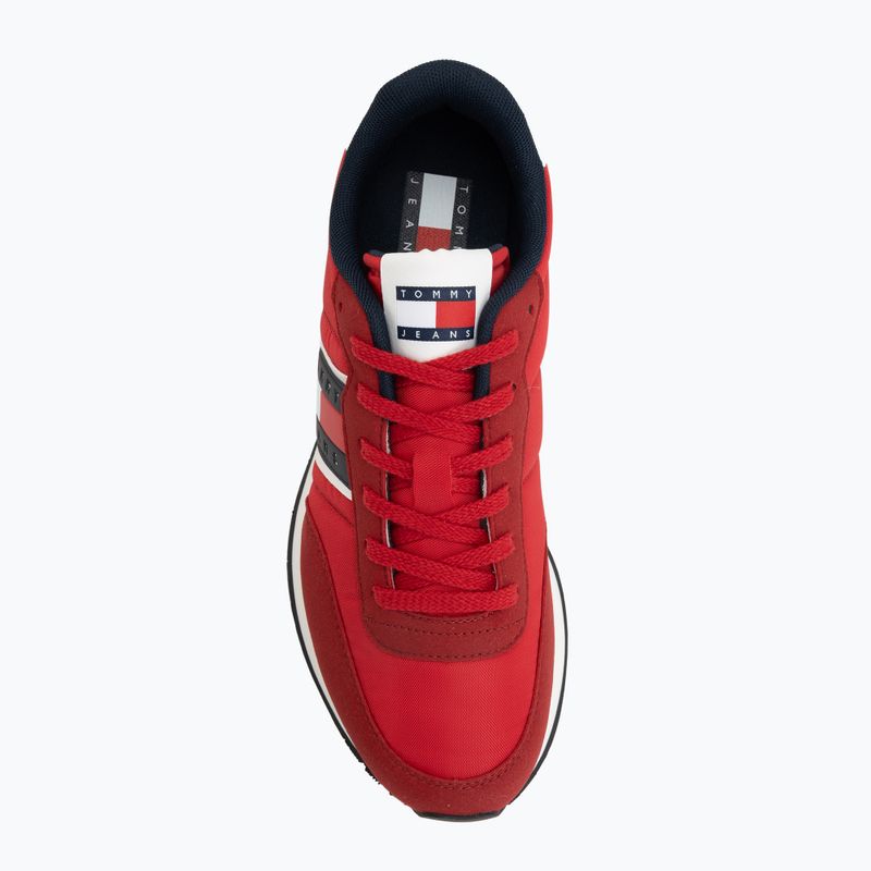 Scarpe da uomo Tommy Jeans Classic Runner sapphire red 5