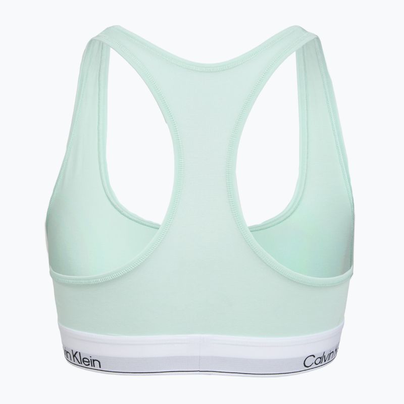 Reggiseno Calvin Klein LV00QF8493 Unlined feel the mint 2