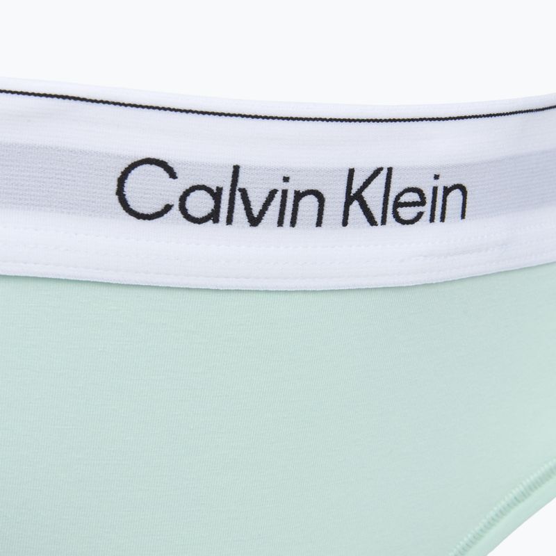 Perizoma da donna Calvin Klein LV00QF8518 Thong feel the mint 3