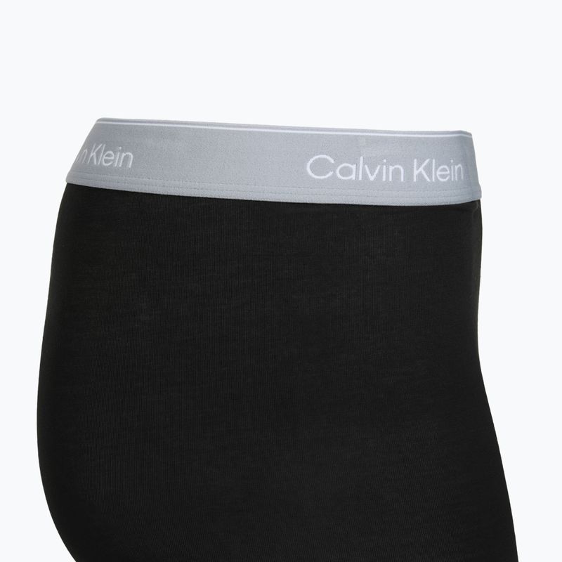Boxer Calvin Klein LV00NB4394 Brief 3 pairs black w/darkest spruce wb/black w 4